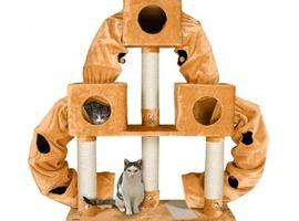 Домики и игровые комплексы для кошек